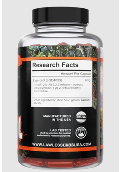 Ligandrol LGD-4033 60 Kapsül fiyatları