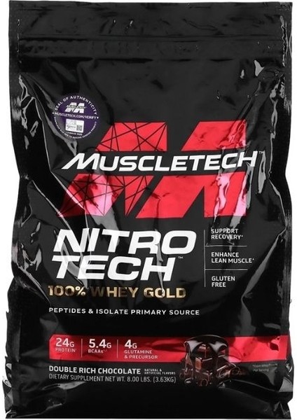 Nitro-Tech Whey Protein Ultra %100 Whey Gold 4,5 kg - 110 Servis (Abd Versiyon)
