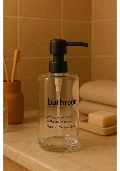 Sıvı Sabunluk Cam Şişe Premium Şık Sabun Şişesi fiyatları