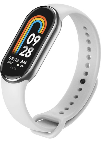 Xiaomi Mi Band 8 / 9 / 10 Uyumlu Akıllı Bileklik Yüksek Kalite Silikon Kordon Kayış