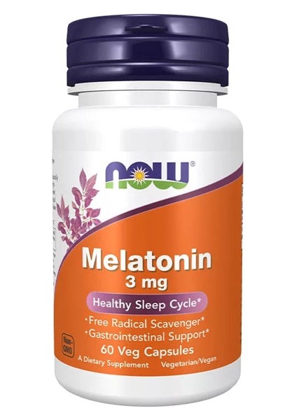now 3 mg 60 caps