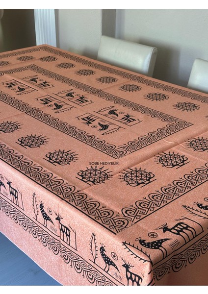 Kolay Temizlenebilir Renkli Çiçek Desenli Dikdörtgen Masa Örtüsü 220X150 cm – Şık, Lüks ve Çeyizlik Model modelleri