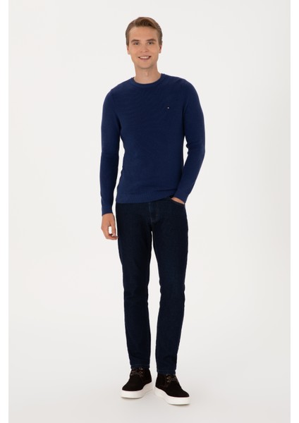 Erkek Indigo Kazak /triko 50313667-VR028 fırsatları