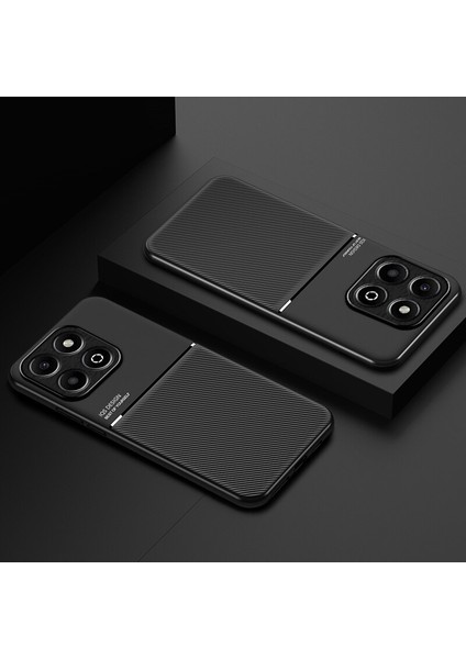 Honor X6B Kılıfı, Şık Moire Gömülü Demir Plaka Halkasız Braketli Telefon Kılıfı-Yeşil (Yurt Dışından) indirimleri
