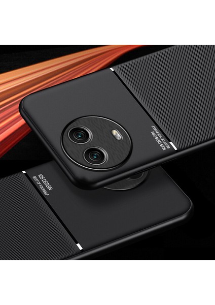 Realme 11 5g Kılıfı, Şık Moire Gömülü Demir Plaka Halkasız Braketli Telefon Kılıfı-Kırmızı (Yurt Dışından) fırsatları