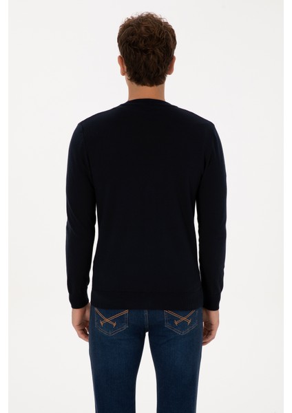 Erkek Lacivert Hırka (Triko) 50313702-VR033 indirimleri