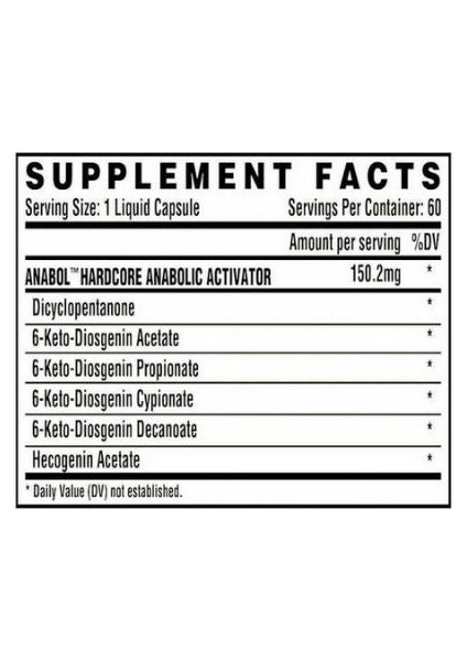 Anabol Hardcore 60 Caps modelleri