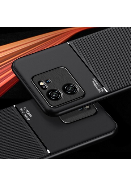 Xiaomi Redmi K60 Ultra Kılıfı, Şık Moire Gömülü Demir Plaka Halkasız Braketli Telefon Kılıfı-Yeşil (Yurt Dışından) fırsatları