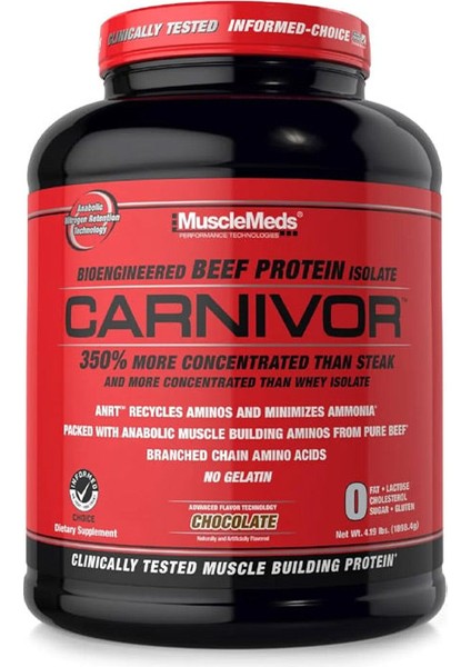 Carnivor Beef Isolate Protein 2088 gr