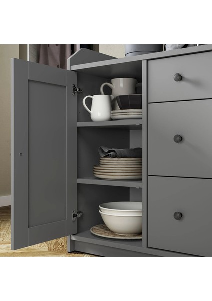 Hauga Konsol Gri 140 x 84 cm