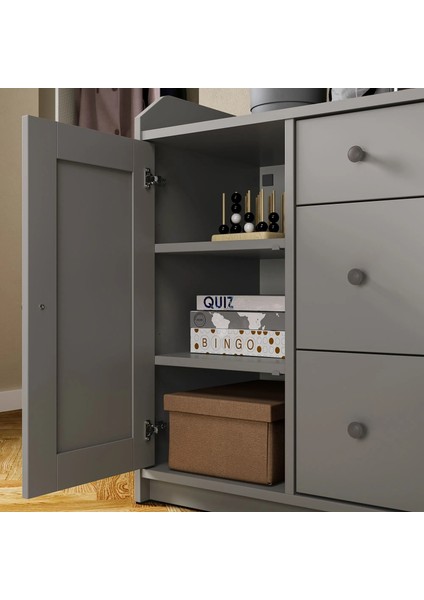 Hauga Konsol Gri 140 x 84 cm