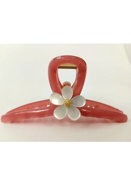 Claire's Çiçekli Mandal Toka (Pembe) fiyatları