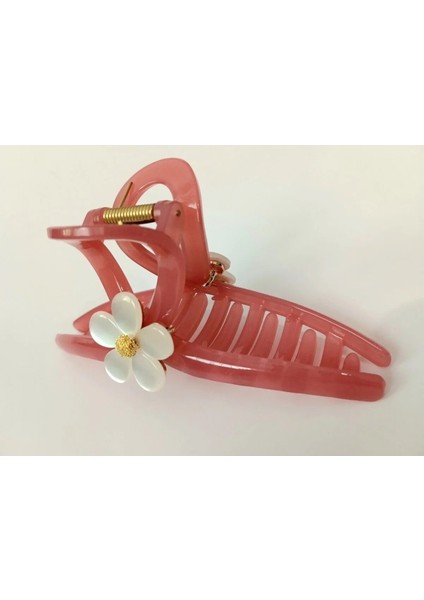 Claire's Çiçekli Mandal Toka (Pembe) modelleri