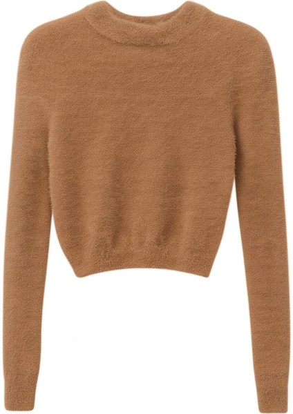 Sakallı Bisiklet Yaka Kadın Kazak fiyatları