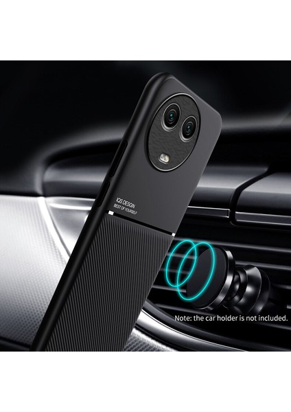 Realme 11 5g Kılıfı, Şık Moire Gömülü Demir Plaka Halkasız Braketli Telefon Kılıfı-Mavi (Yurt Dışından) modelleri