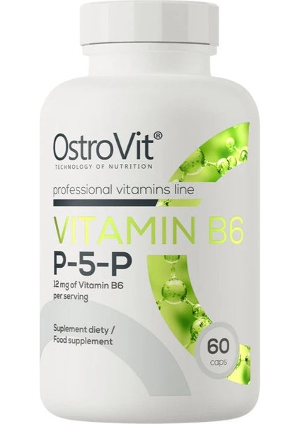 Vitamin B6 12 Mg P-5-P 60 Capsules fiyatları