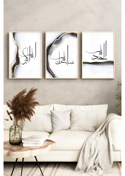 🖼️ Siyah, Gri ve Altın Renklerde Modern Hat Sanatı Çerçeveli Tablo Seti – 3’lü Kombin🖼️ CRV1091 23 x 32 indirimleri