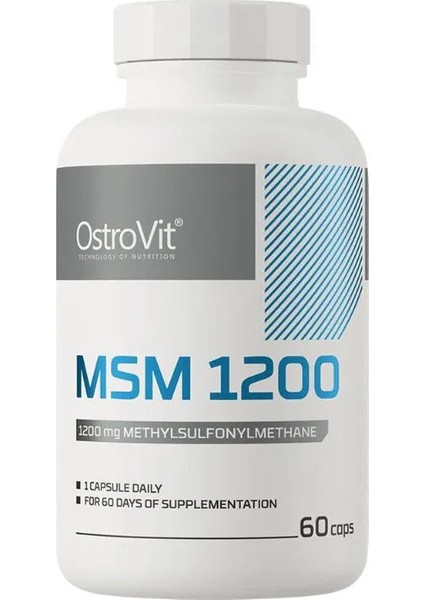 Msm(Glukozamin+Kondroitin) 1200 Mg 60 Caps