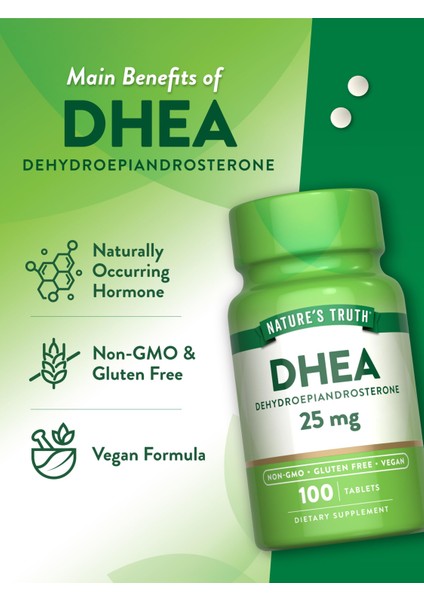 Dhea 25 Mg 100 Kapsül fiyatları