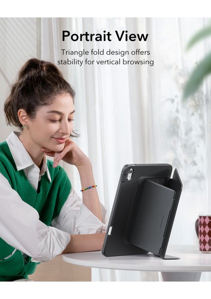 iPad Air 13 M2-M3 (2025) Flip (Kalem Kontrol) Kılıf