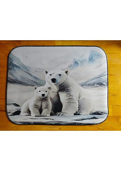 55X45 cm Kutup Ayısı Kaydırmaz Taban Speed Yüzey Oyuncu Mouse Pad Gaming Pad modelleri