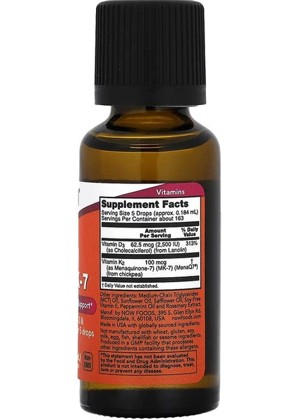 Liquid D-3 & Mk-7 K2 2500 Iu 30 ml fiyatları