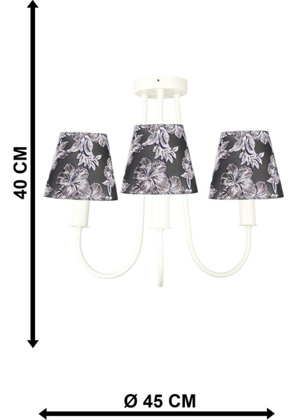 Elina 3.lü Avize Beyaz No:06 fırsatları