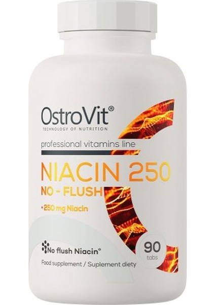 Niacin Vitamin B3 250 Mg No-Flush 90 Tablet