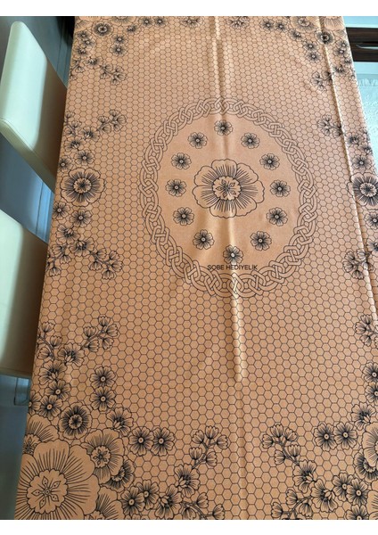 Kolay Temizlenebilir Renkli Çiçek Desenli Dikdörtgen Masa Örtüsü 220X150 cm – Şık, Lüks ve Çeyizlik Model fırsatları