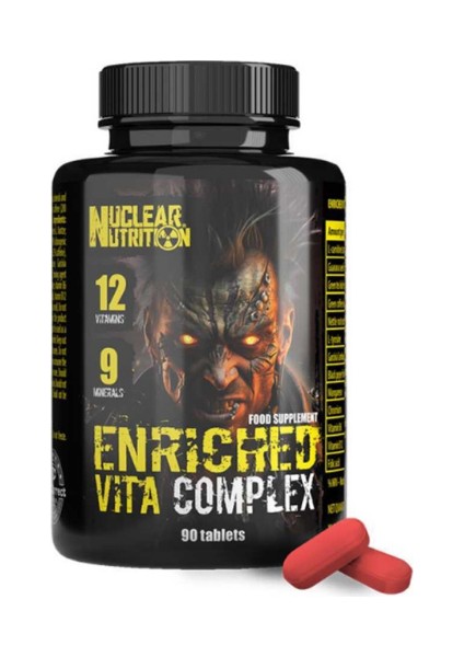 Nuclear Nutrition Enriched Vitamin Complex 90 Tablets