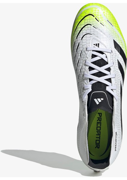 Predator League Firm-Multi Ground Erkek Beyaz Çim Saha Kramponu.-