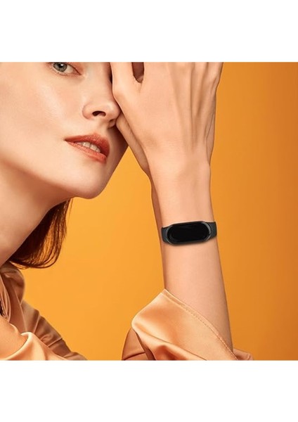 Xiaomi Mi Band 8 / 9 / 10 Uyumlu Akıllı Bileklik Yüksek Kalite Silikon Kordon Kayış