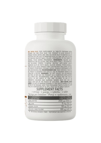 Biotin Hair Plus 100 Tablet fiyatları