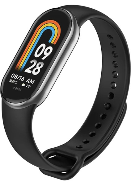 Xiaomi Mi Band 8 / 9 / 10 Uyumlu Akıllı Bileklik Yüksek Kalite Silikon Kordon Kayış