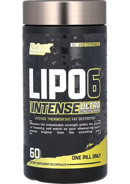 Research Lipo6 Black Intense Ultra Concentrate Thermogenic Belly Fat Burner For Men And Women | Diet Weight Loss Supplement And Appetite Suppressant | 60 Diet Pills