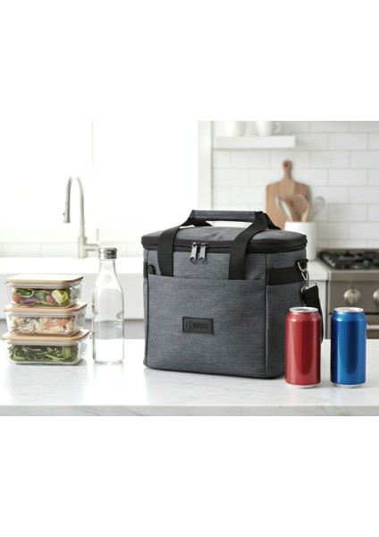 Yemek Taşıma Çantası, Termos Çanta, Sıcak Soğuk Yalıtımlı, Piknik ve Beslenme Çantası 10 Litre