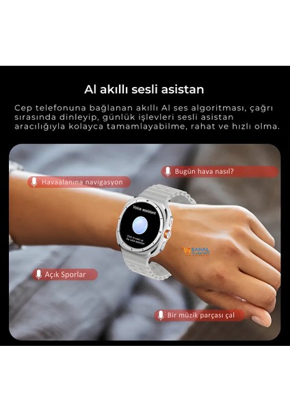 Watch S7 Ultra Arama Konuşma Özellikli Akıllı Saat modelleri