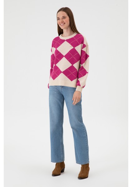 Kadın Krem Kazak /triko 50314665-VR071 fırsatları