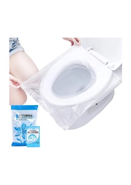 Hijyenik Tek Kullanımlık Klozet Kapağı Poşeti 50 Adet POŞETLİ (3791)
