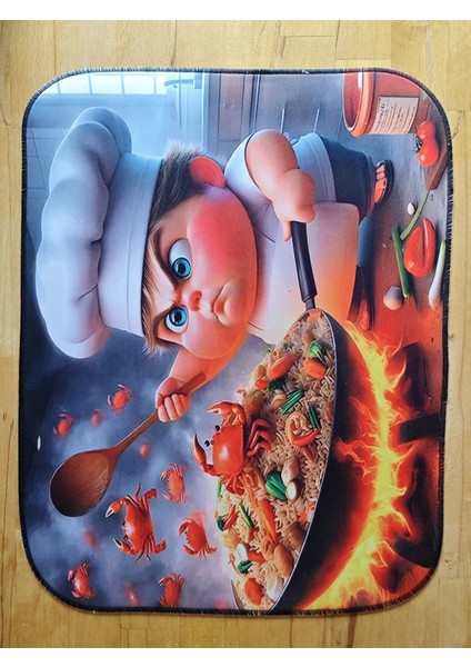 55X45 cm 3 Kızgın Şef Kaydırmaz Taban Speed Yüzey Oyuncu Mouse Pad Gaming Pad fırsatları