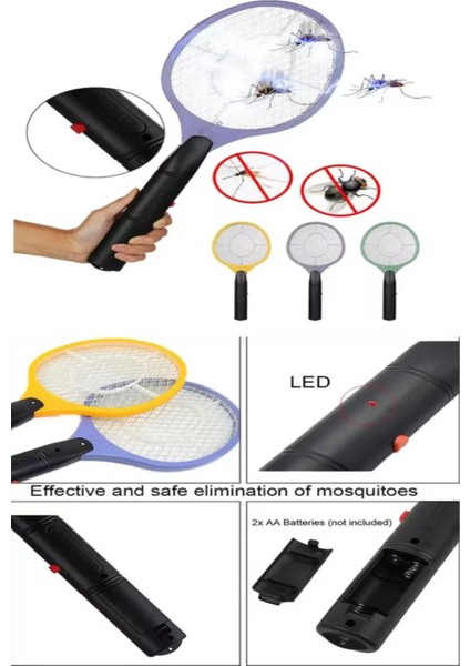 Şarjlı Sinek Raketi Yeni Nesil Uv Işıklı Elektrikli Sivrisinek Öldürücü Raket fiyatları