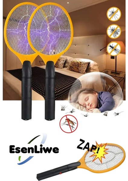 Şarjlı Sinek Raketi Yeni Nesil Uv Işıklı Elektrikli Sivrisinek Öldürücü Raket modelleri