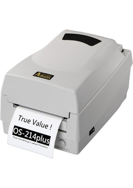 Argox OS-214 Plus 203DPI Termal Transfer Usb+Seri + Paralel(Lpt) Barkod Yazıcı (Ribonlu Kullanım)