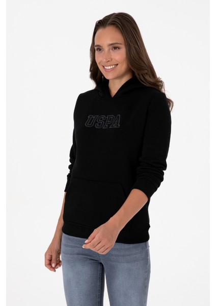 Kadın Siyah Sweatshirt 50313566-VR046