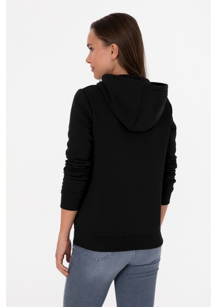 Kadın Siyah Sweatshirt 50313566-VR046 indirimleri