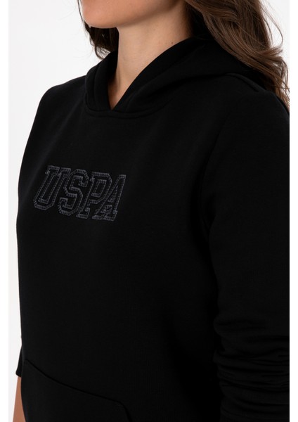 Kadın Siyah Sweatshirt 50313566-VR046