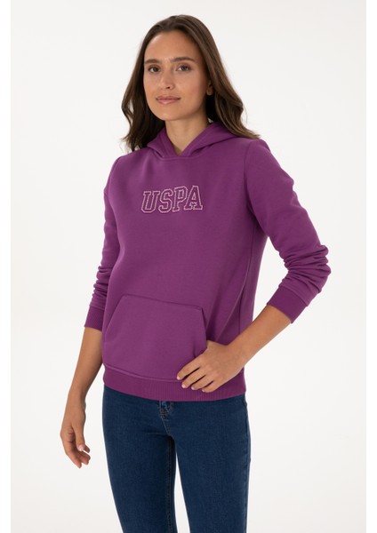 Kadın Menekşe Sweatshirt 50313566-VR037