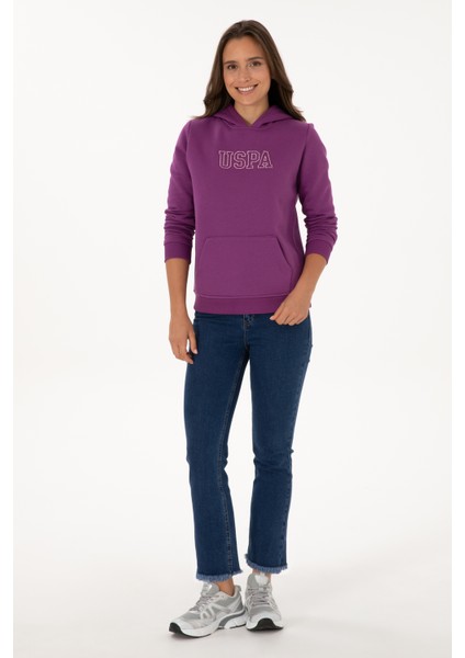 Kadın Menekşe Sweatshirt 50313566-VR037 fırsatları