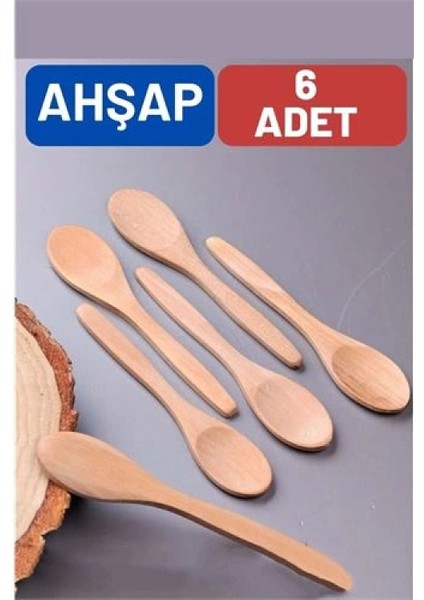 Engithalat Ahşap Baharat Kaşığı Barnhard Design 6 Adet fiyatları