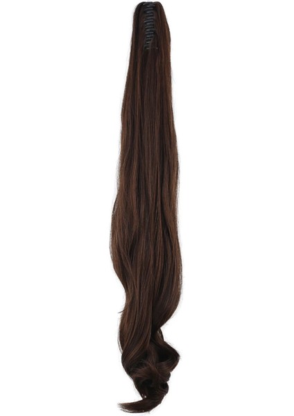 Tokalı Dalgalı At Kuyruğu - Kahve Karamel fırsatları